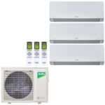 Мульти сплит система на 3 комнаты Ballu Defender BSFI-FM-09+09+09HN8/BA3OI-FM-27HN8 c Wi-Fi