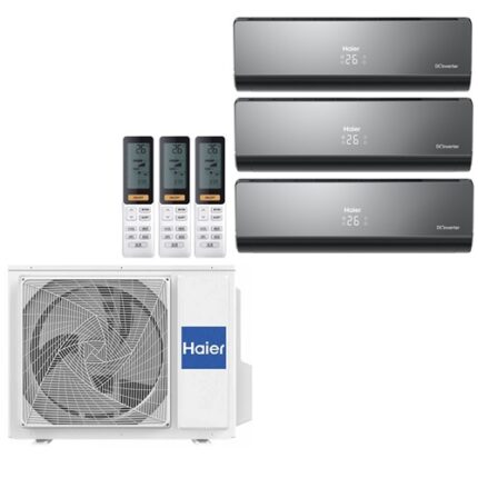 Мульти сплит система на 3 комнаты Haier Lightera AS09NS6ERA-Bх3/3U55S2SR5FA