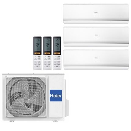 Мульти сплит система на 3 комнаты Haier Lightera AS09NS6ERA-Wх3/3U55S2SR5FA