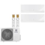 Мульти сплит система на 2 комнаты Electrolux Enterprise EACS/I-09 HEN-WT+EACS/I-12 HEN-WT/EACO/I-14 FMI-2/N8