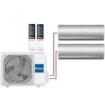 Мульти сплит система на 2 комнаты Haier Jade Super Match AS25S2SJ2FA-Sх2/2U40S2SM1FA