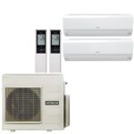 Мульти сплит система на 2 комнаты Hitachi Sendo RAK-18RPE+RAK-35RPE/RAM-53NP2E