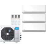 Мульти сплит система на 3 комнаты Midea Breezeless E MMFE-09+09+18N8D6/M3OA-27HFN8