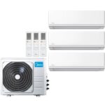 Мульти сплит система на 3 комнаты Midea Unlimited MMAG2-09+09+09N8D0/M3OA-27HFN8 с Wi-Fi
