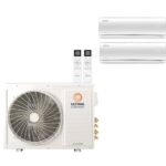 Мульти сплит система на 2 комнаты Ultima Comfort Eclipse UC-EMM09+09PN/UC-2FMA18 с Wi-Fi