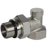 Вентиль на обратную подводку Royal Thermo RTO 50.006, угловой 3/4