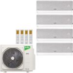 Мульти сплит система на 4 комнаты Ballu Boho BSNI-FM-10+10+10+13HN8/BM4OI-FM-36HN8 с Wi-Fi