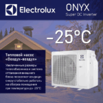 Кондиционер Electrolux Onix Super DC Inverter EACS/I-12HIX-BLACK/N8 — изображение 9