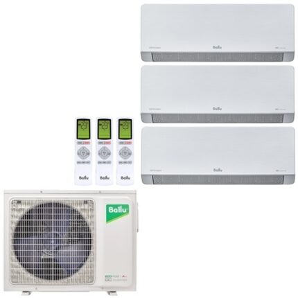 Мульти сплит система на 3 комнаты Ballu Defender BSFI-FM-07+07+12HN8/BA3OI-FM-21HN8 c Wi-Fi