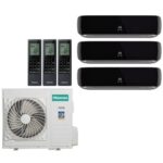 Мульти сплит система на 3 комнаты Hisense Premium FM DC AMS-09UW4RVETG00(B)х2+AMS-12UW4RVETG00(B)/AMW3-24U4RJC
