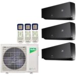 Мульти сплит система на 3 комнаты Ballu Platinum Evolution BSUI-FM-07+07+12HN8(BL)/BA3OI-FM-21HN8