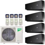Мульти сплит система на 4 комнаты Ballu Platinum Evolution BSUI-FM-09+0+09+09HN8(BL)/BA4OI-FM-36HN8