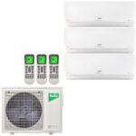Мульти сплит система на 3 комнаты Ballu Platinum Evolution BSUI-FM-07+07+18HN8/BA3OI-FM-27HN8 с Wi-Fi