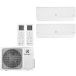 Мульти сплит система на 2 комнаты Electrolux Fusion 2.0 EACS/I-07 HMBх2/EACO/I-14 FMI-2/N8
