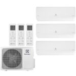 Мульти сплит система на 3 комнаты Electrolux Fusion 2.0 EACS/I-07 HMBх2+EACS/I-12 HMB/EACO/I-24 FMI-3/N8