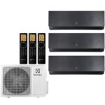 Мульти сплит система на 3 комнаты Electrolux Enterprise EACS/I-09 HEN-BLх2+EACS/I-12 HEN-BL/EACO/I-24 FMI-3/N8