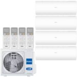 Мульти сплит система на 4 комнаты Haier Coral Super Match AS20PS1HRAх2+AS25PS1HRA+AS35PS1HRA/4U75S2SR5FA