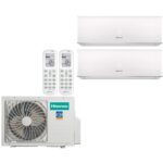 Мульти сплит система на 2 комнаты Hisense Smart AMS-09UW4RVEDB00х2/AMW2-18U4RXC