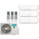 Мульти сплит система на 3 комнаты Hisense Premium FM DC AMS-09UW4RVETG00х3/AMW3-24U4RJC