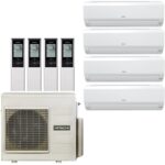 Мульти сплит система на 4 комнаты Hitachi Sendo RAK-15QPEх2+RAK-18RPEх2/RAM-70NP4E