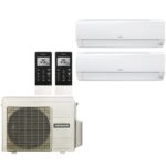 Мульти сплит система на 2 комнаты Hitachi X-Comfort RAK-18REFх2/RAM-40NE2F