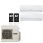 Мульти сплит система на 2 комнаты Hitachi X-Comfort RAK-25REFх2/RAM-53NE2F
