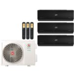 Мульти сплит система на 3 комнаты Royal Clima Multi Gamma Attica Nero RCI-AND09+AND09+ANF12HN/3TFM-25HN с Wi-Fi