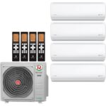 Мульти сплит система на 4 комнаты Royal Clima Triumph RCI-TMN07HNх3+RCI-TMN12HN/4RMX-28HN с Wi-Fi