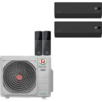 Мульти сплит система на 2 комнаты Royal Clima Venturo Nero RCI-VT09+12HN/2RMN-18HN